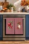 Pomegranate Bloom: Digitally Printed 2-Piece Kitchen Towel Set with Pomegranate and Rose Branch Design, 35x55 cm - 6