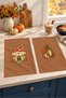 Woodland Cottage Home and Lantern Caramel-Patterned Decorative 2-Piece Kitchen Towel Set, 35x55 cm - 6