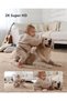2K Security Camera for Home 3MP Surveillance Cameras Indoor Cam, 360° Wi-Fi Camera Indoor Ultra-Clear Camera Baby Monitor with Human Detection Motion Tracking Wireless Night Vision (Ranger 2C) - 2