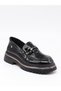 D26KA 3220 Black Patent Leather Moccasins for Women - 6