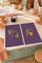 Grape Garden Grape and Leaf Patterned Fall Decorative 2-Piece Kitchen Towel Set, 35x55 cm - 3
