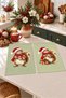 Holly Squirrel Squirrel and Package Light Green Patterned Decorative 2-Piece Kitchen Towel Set, 35x55 cm - 5
