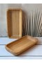 Bamboo Lateria Serving Plates, Set of 2, 25 cm