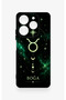 Tecno Spark 10 Pro Compatible Taurus-Themed Patterned Silicone Case - 2