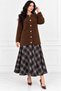 WOMEN'S OVERSIZED ELEGANT ANGORA CARDIGAN - 2