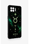 Oppo Reno 4 Lite Compatible Taurus-Themed Patterned Silicone Case - 3