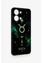 Vivo Y05 4G-Compatible Taurus-Themed Patterned Silicone Case - 3