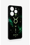 Tecno Spark 10 Pro Compatible Taurus-Themed Patterned Silicone Case - 3