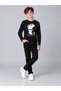 Black Long-Sleeve T-Shirt with Atatürk Print, November 10 - 6