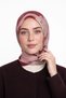 وشاح حرير من هيبي بنمط روج