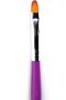 Nail Art Brush Kit Oval Gel Polish Art Brush for All Your Nail Art Needs | | (Oval1#8), 18 x 1.50 x 0.70 cm - 4