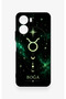 Vivo Y16 Compatible Taurus-Themed Patterned Silicone Case - 2