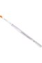 Gel Nail Flat Synthetic Brush Set #4, 6, 8 - Perfect for Beginners and Nail Artists # (#6)
