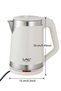Cool Touch Electric Water Kettle, Food Grade 304 Stainless Steel Inner Pot, Rapid Boil Anti-Scald Kettle, Auto Power Off Safety Electric Teapot for Arabic Family - 2