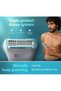 Body Groomer 3000 Series for Men, Skin-Friendly Intimate Trimmer and Shaver with 3 Attachments, Travel Pouch and Up to 5-Year - 6