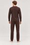 Men's 6500-3 Long-Sleeve 100% Cotton Pajama Set - 3