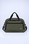 VT-012 Linen Unisex 3-Compartment Hand- and Shoulder-Carry Daily Travel, Gym, Fitness, and Sports Bag KHAKI - 5