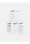 Embroidered Women's Bootie Socks from Uzg Store for Style Enthusiasts, Pack of 5 - 2