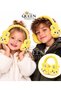 Yellow Rabbit Plush Toy Headphones—Soft Winter Ear Warmers for Kids, Teens, and Adults (Girls and Boys) - 2