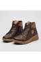 8575 brown genuine leather comfort women's boots
