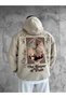 Oversized Premium "The Keeper of Truth" Embroidered Hooded Sweatshirt