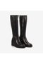 Women's Genuine Leather Boots with Thermal Insoles and 7cm Wedge Heels 12068 - 3