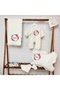 Name Embroidered Muslin Hospital Release Set of 6 100% Cotton - 2