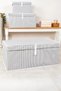2-Piece Multi-Purpose Box with Lid Megaplus 70X40X30 cm Tela - 2