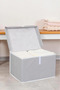 (5 Pcs) Multi-Purpose Box with Lid Storage Box Mini Size Tela 40*30*26 cm - 2