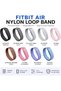 Soft Sport Nylon Braided Watch Strap Compatible with Google Fitbit Air Loop Bracelet Breathable Adjustable Replacement Wristband Lightweight Woven Band for Men & Women - 4