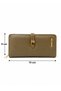 SANMORRSİ Women's Wallet: Stylish, Practical, Soft, with a Card Holder and a Coin Pocket, and an Internal Zipper Compartment - 8