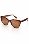 Bianca Cat-Eye Brown Ultra Lightweight Women's Sunglasses with UV400 Protection - 5