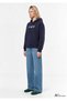 Logo Navy Blue Hooded Sweatshirt 1S20139-82318 - 4