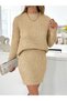SET DE TRICOT CU FUSTĂ - 3