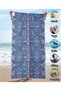 Metex ADOBE Painted Dessert Terry cotton Towel -Great for Beach, Bath, Pool, Yoga SPA GYM Towel - 2