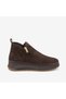 Women's Genuine Leather Zip-Up Boots with Rubber Soles 205