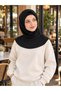 Practical Black Hooded Headscarf, Athletic Hijab Sports Modest Headscarf—Sports Headscarf, Suitable for Everyday and Workout Use - 4