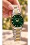 Steel Strap Yellow-Silver Steel Strap, Green Dial, Loved One, Pair, Watches in Separate Boxes + Bracelet. - 3