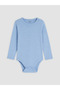 Rmz Gi̇yi̇m Farkiyla Zero Roba Collar Baby Boy Snap Fastener Bodysuit
