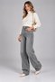 Back Belt Buckle Wide Leg Baggy