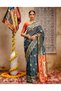 Women's Silk Woven Paithani Festival Saree with Rich Zari Pallu, Fall & Pico Stitched, and Unstitched Blouse Piece - 3
