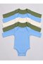 5-Piece Set for Boys: Cotton-Blend Baby Basic Body Bodysuit Set - 2