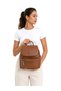 VX-1449 Women's Faux Leather, Multi-Compartment, Zippered, Stylish and Practical Backpack—TABA