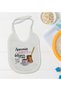BK Kids "Mom Needs Coffee" Design Baby Bodysuit and Bib Gift Set - Model 1 - 4