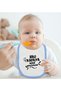 BK Kids "Hau Kafaya" Design Blue Baby Bodysuit and Bib Gift Set-1, 3–6 Months, 18454812 - 3
