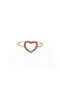18Kt Gold Diamond Ring Size 54 DR1Y118_blu DR1Y140_Red stones