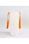 I Love Fethiye Orange Colored Handle Canvas Beach Bag 48X40M, Printed Shoulder Bag, Alışver - 3