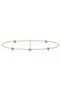 , Anklet, 18KT Yellow Gold A1YK17, Modern Elegant Design, Premium Fine Jewelry