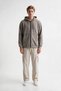 Men's 2-Piece Hooded Zipper Sweatshirt Jacket, 3-Ply, Fleece-Lined, with Zippered Pockets - 5
