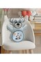 Cute, Cute Pandas-Designed Blue Teddy Bear Print Pillow-4 - 3